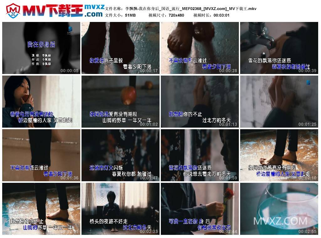 李飘飘-我在你身后_国语_流行_MEF02368